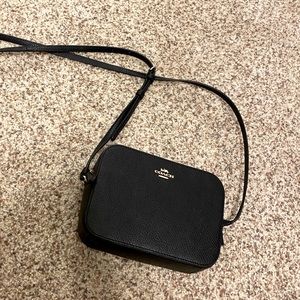 Black Coach Camera Bag